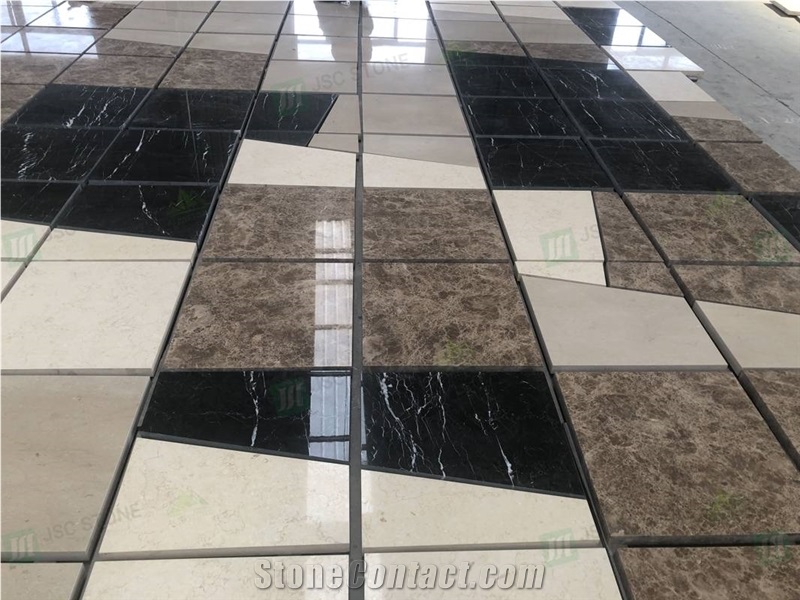 Modern Design Indoor Lay Out Marble Decor Flooring Tiles
